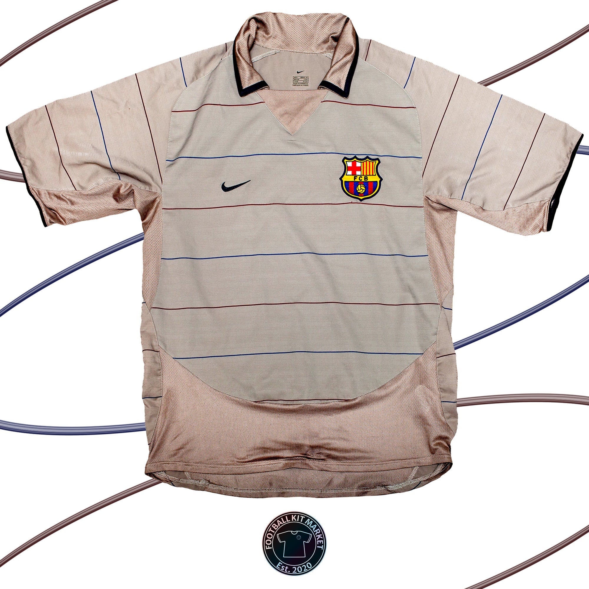 Genuine BARCELONA Away (2003-2004) - NIKE (L) - Product Image from Football Kit Market