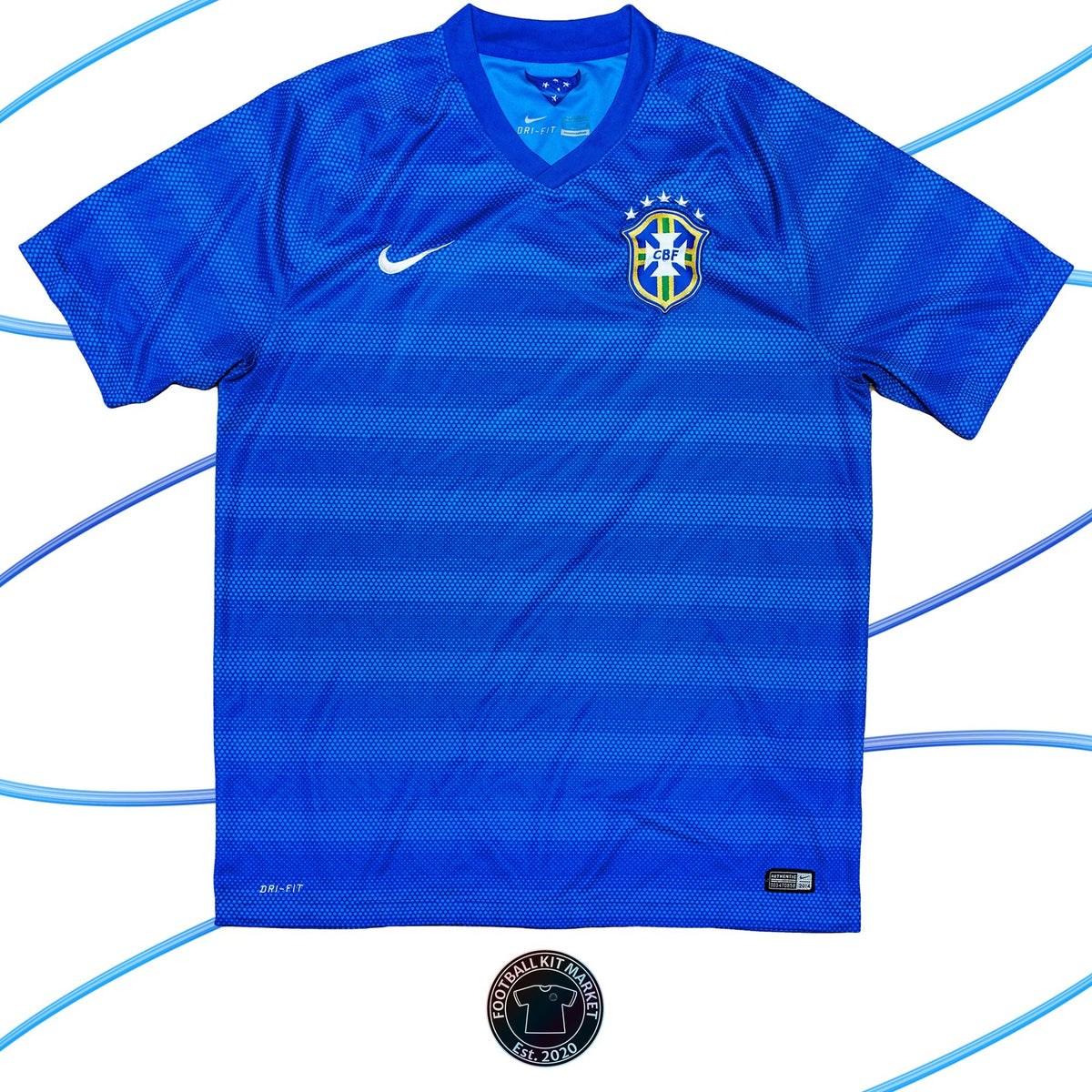 Genuine BRAZIL Away (2014) - NIKE (XL) - Product Image from Football Kit Market