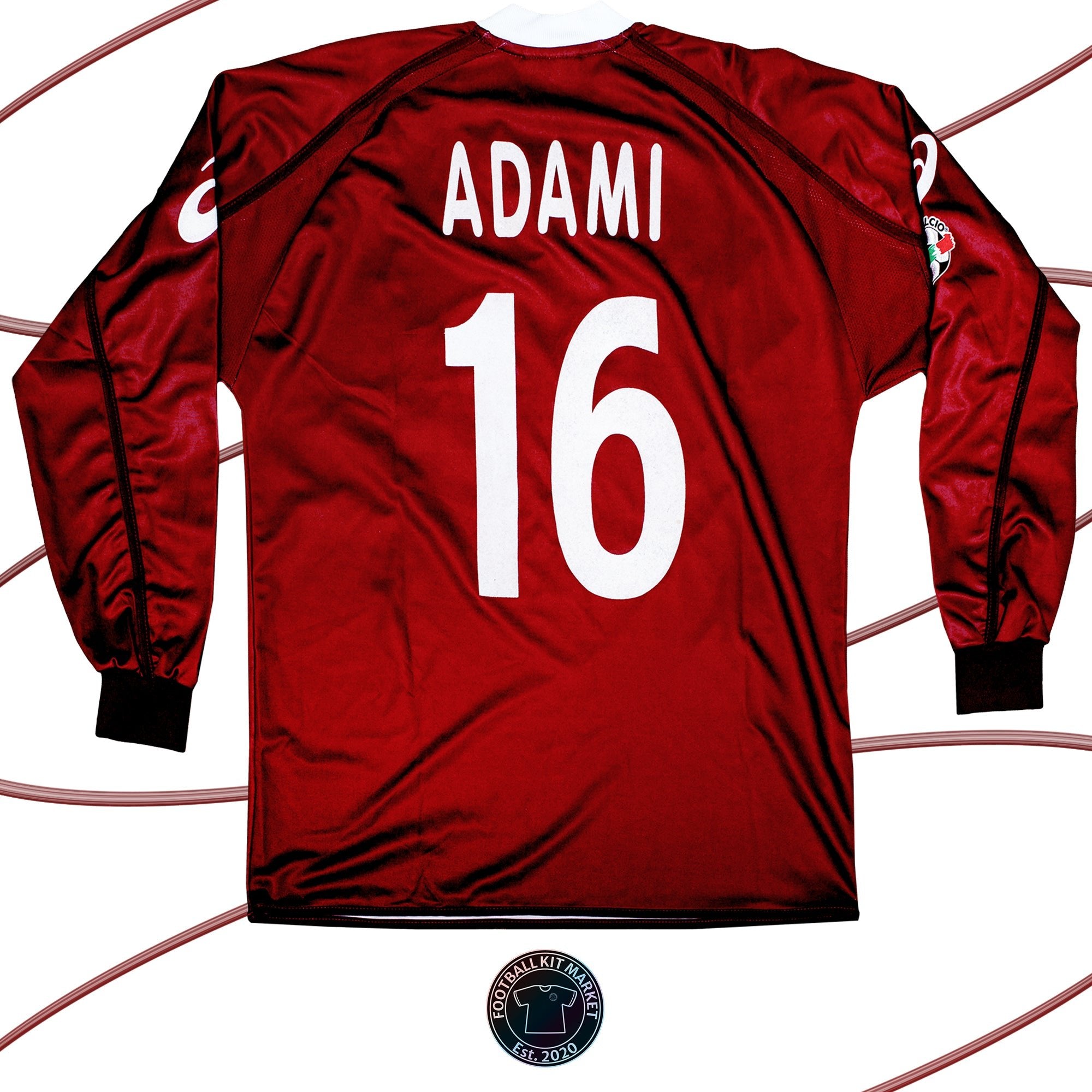Genuine TORINO Home ADAMI (2003-2004) - ASICS (L) - Product Image from Football Kit Market
