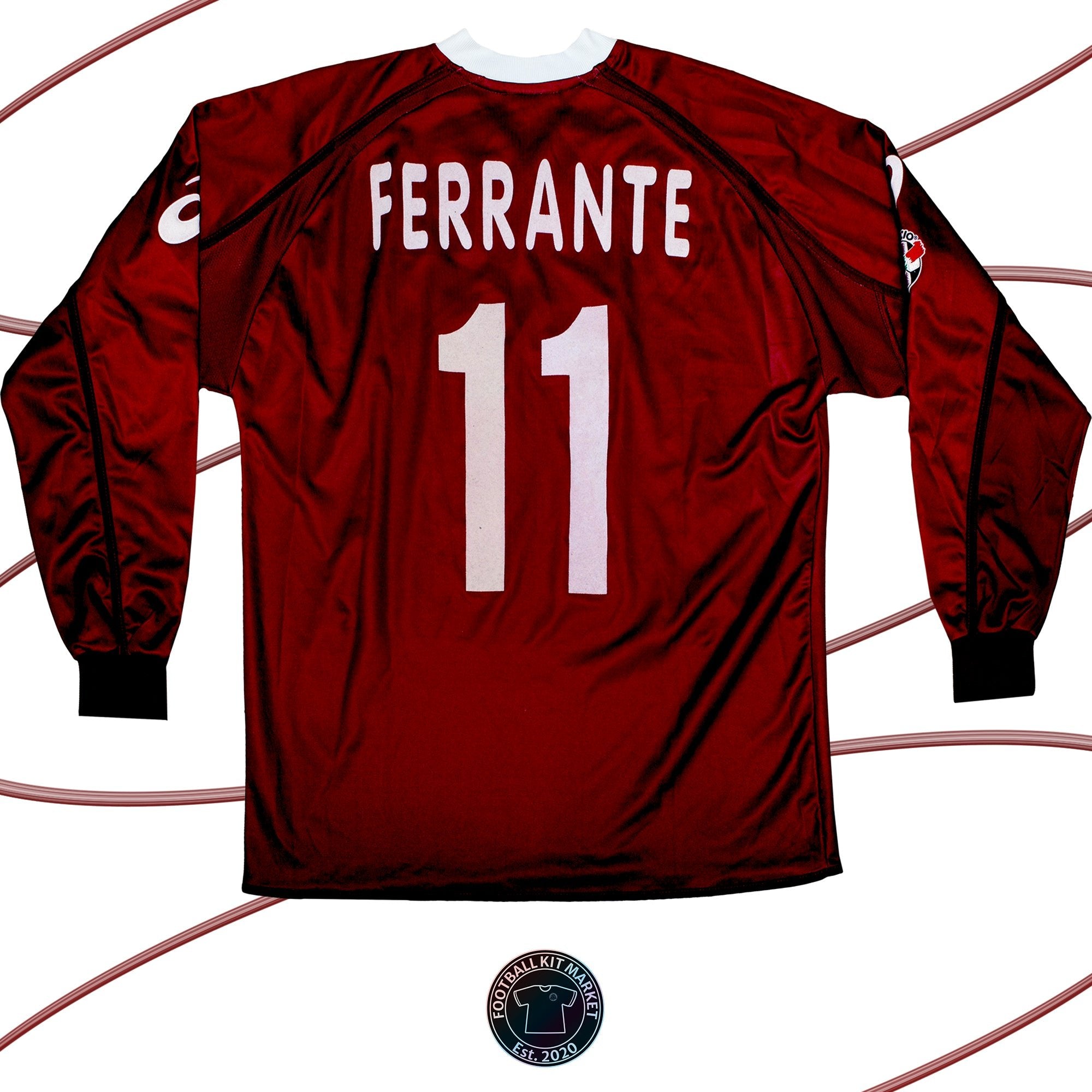 Genuine TORINO Home FERRANTE (2003-2004) - ASICS (L) - Product Image from Football Kit Market