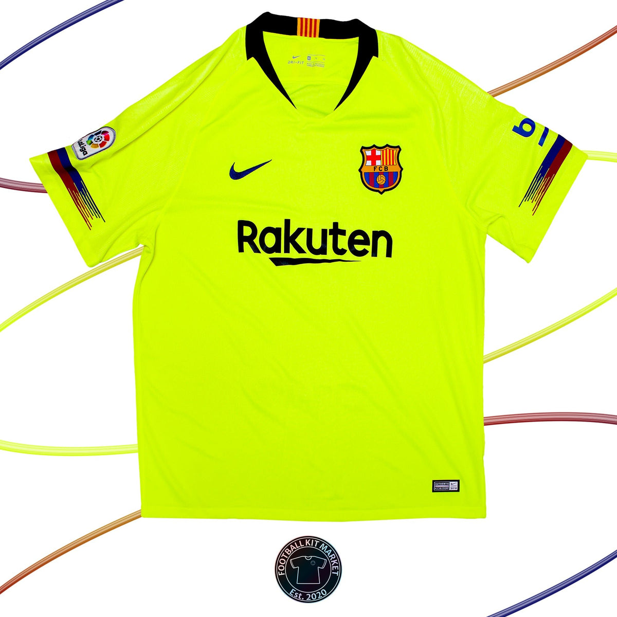 Genuine BARCELONA Away (2018-2019) - NIKE (XL) - Product Image from Football Kit Market