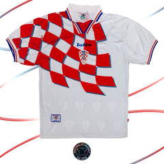 Genuine CROATIA Home ŠUKER (1998-1999) - LOTTO (XL) - Product Image from Football Kit Market