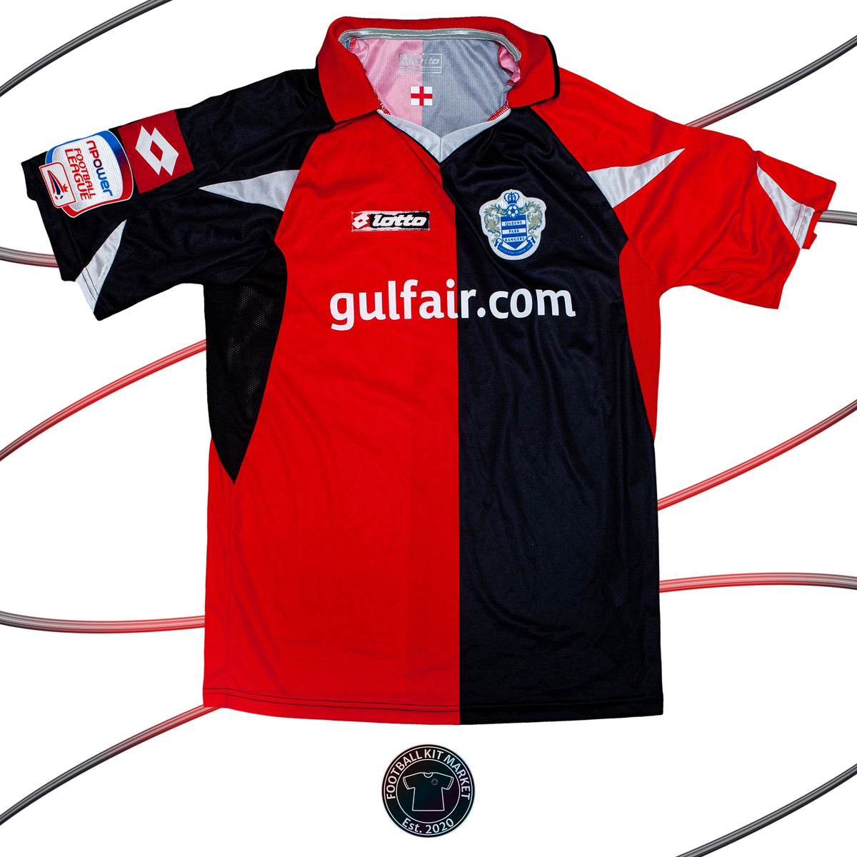 Genuine QUEENS PARK RANGERS Away Shirt PELLICORI (2010-2011) - LOTTO (XL) - Product Image from Football Kit Market