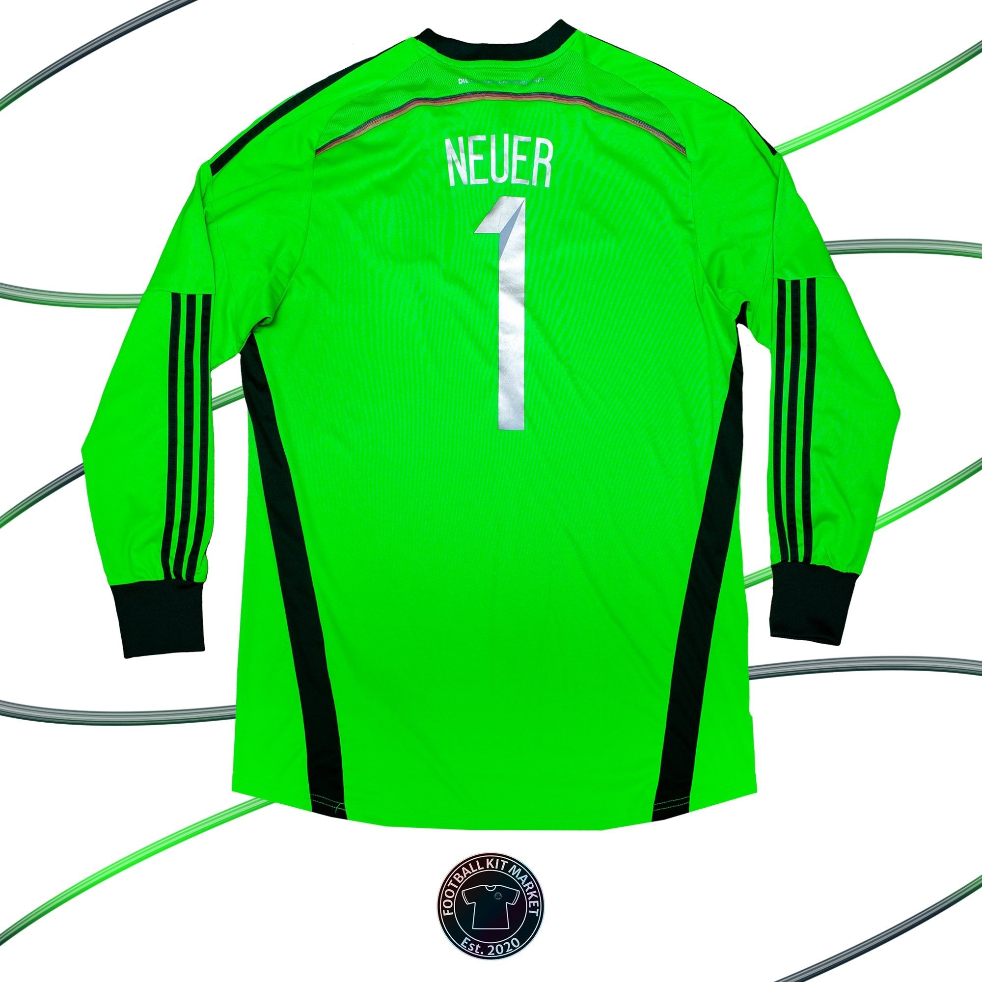 Genuine GERMANY Goalkeeper NEUER (2013-2014) - ADIDAS (XL) - Product Image from Football Kit Market