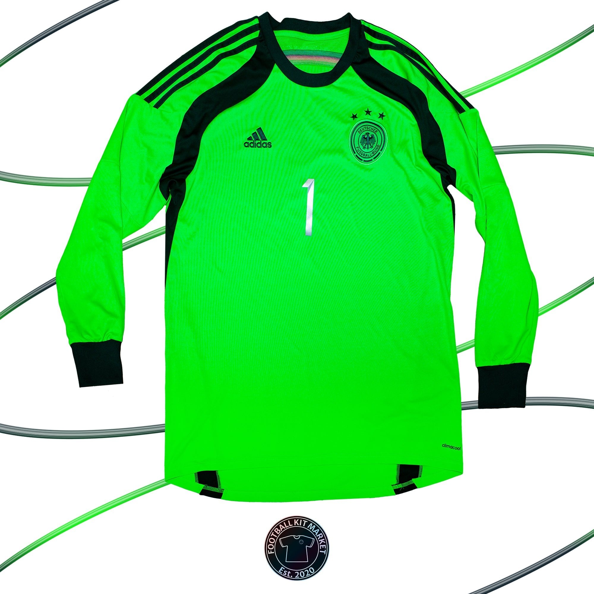 Genuine GERMANY Goalkeeper NEUER (2013-2014) - ADIDAS (XL) - Product Image from Football Kit Market