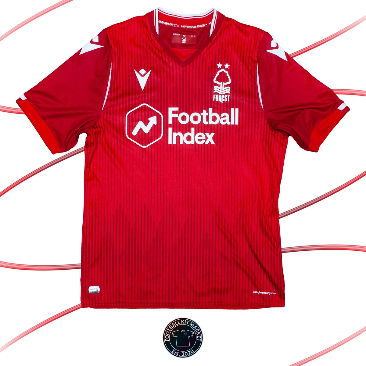 Genuine NOTTINGHAM FOREST Home Shirt (2019-2020) - MACRON (M) - Product Image from Football Kit Market