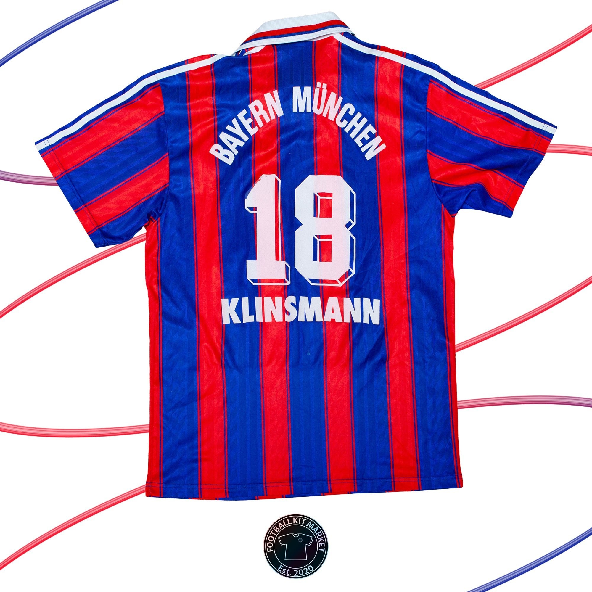 Genuine BAYERN MUNICH Home KLINSMANN (1995-1997) - ADIDAS (M) - Product Image from Football Kit Market