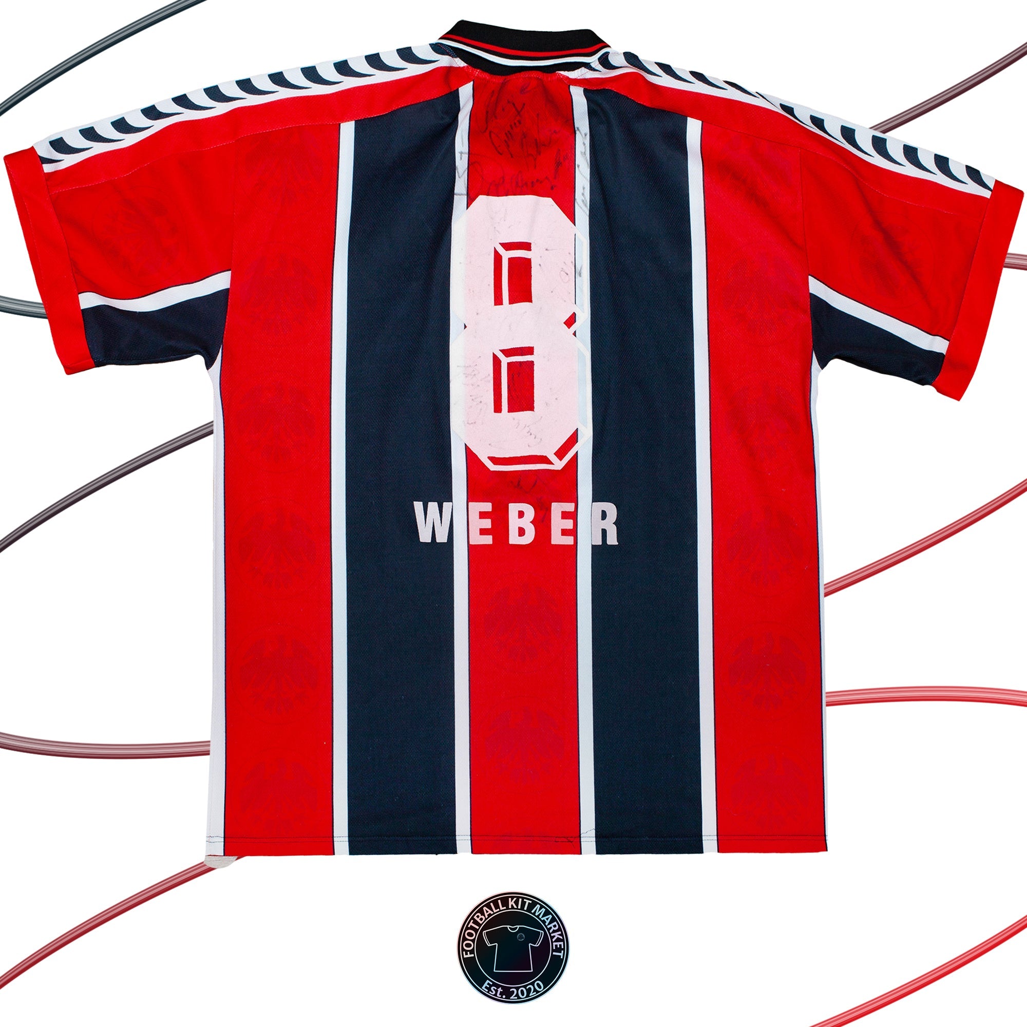 Genuine EINTRACHT FRANKFURT Home WEBER (1996-1997) - PUMA (XL) - Product Image from Football Kit Market