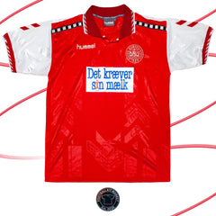 Genuine DENMARK Training (1996-1997) - HUMMEL (XL) - Product Image from Football Kit Market