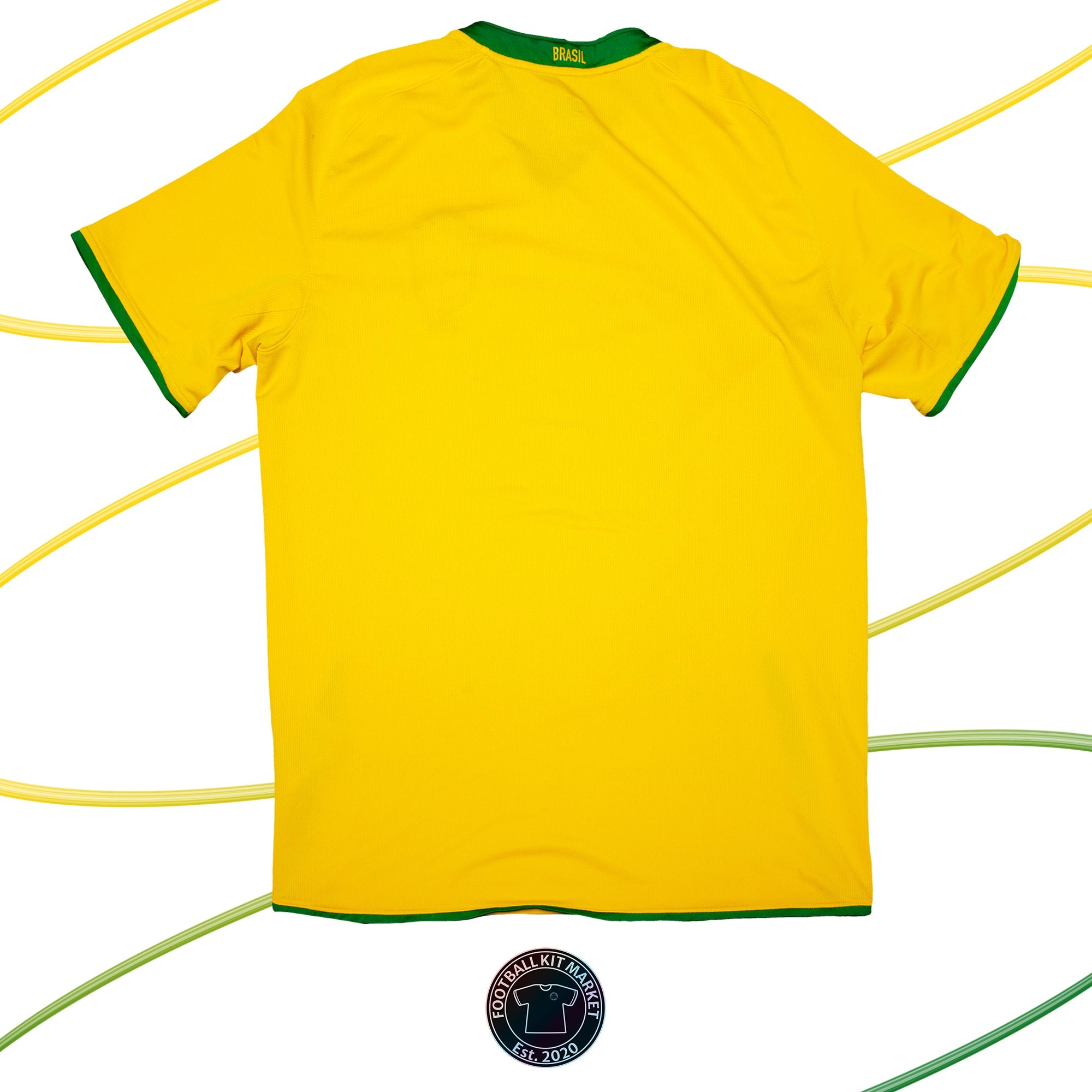 Genuine BRAZIL Home (2008-2010) - NIKE (XL) - Product Image from Football Kit Market