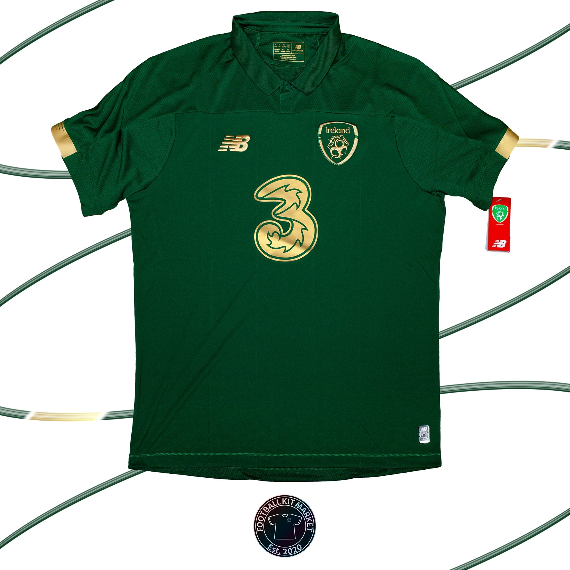 Genuine IRELAND Home (2020-2021) - NB (L) - Product Image from Football Kit Market