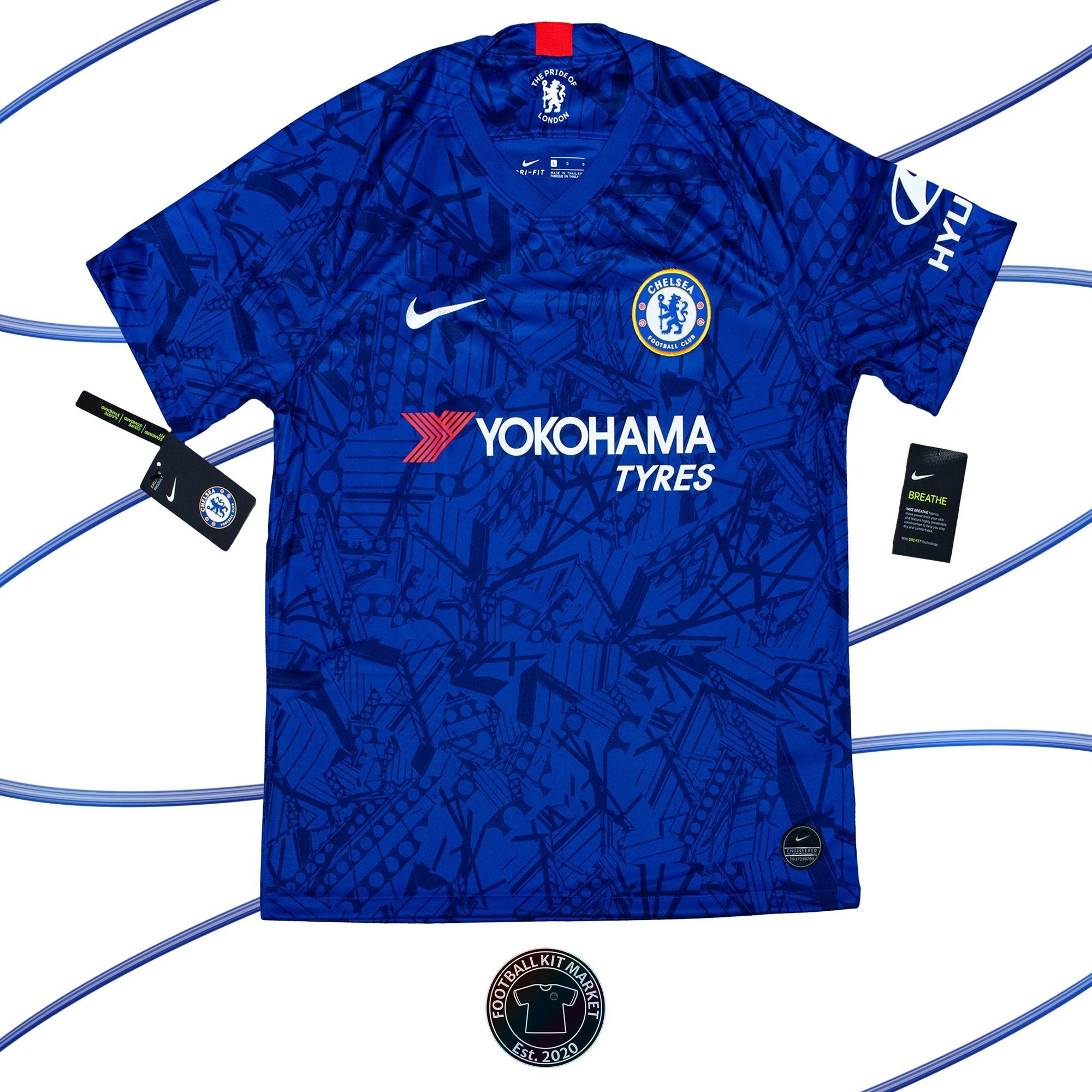 Genuine CHELSEA Home (2019-2020) - NIKE (L) - Product Image from Football Kit Market