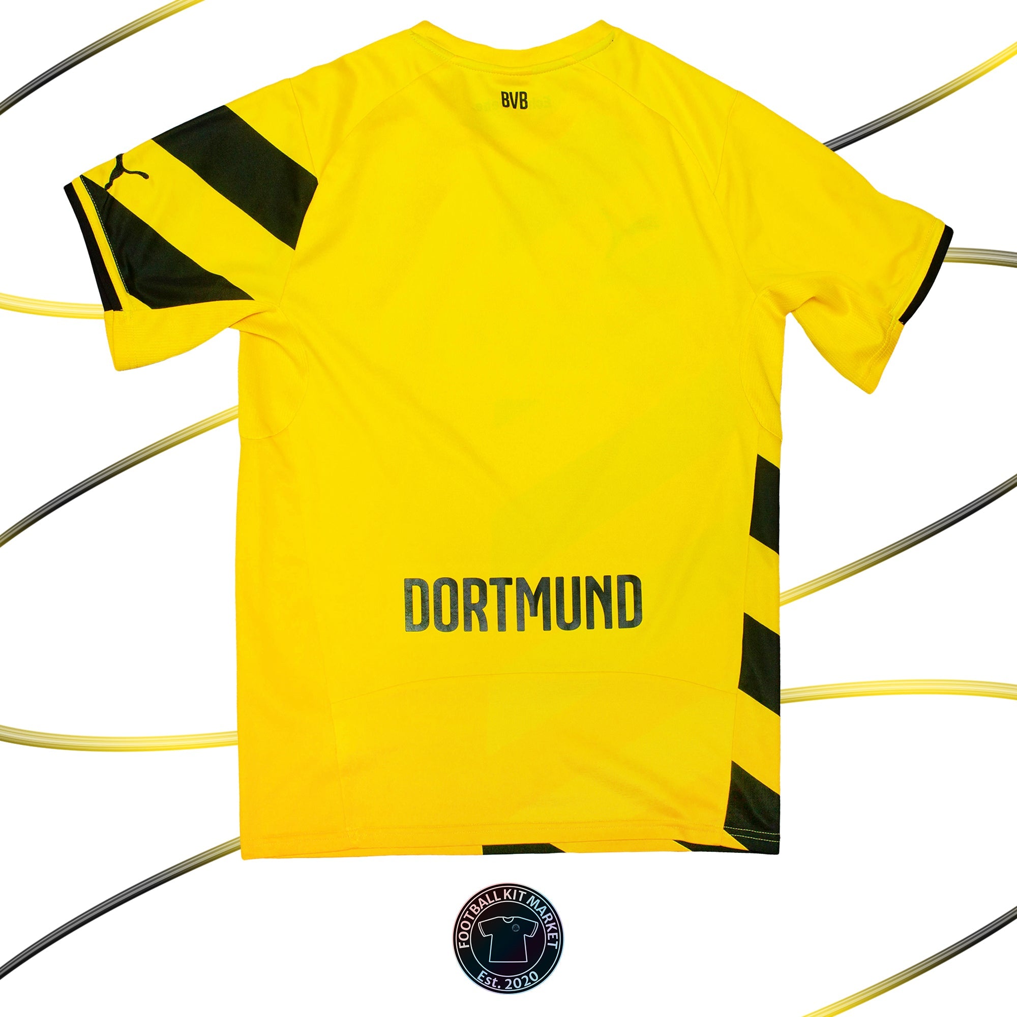 Genuine BORUSSIA DORTMUND Home (2014-2015) - PUMA (M) - Product Image from Football Kit Market