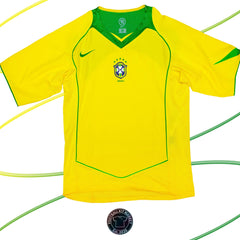 Genuine BRAZIL Home (2004-2006) - NIKE (M) - Product Image from Football Kit Market