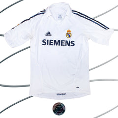 Genuine REAL MADRID Home Shirt ZIDANE (2005-2006) - ADIDAS (M) - Product Image from Football Kit Market