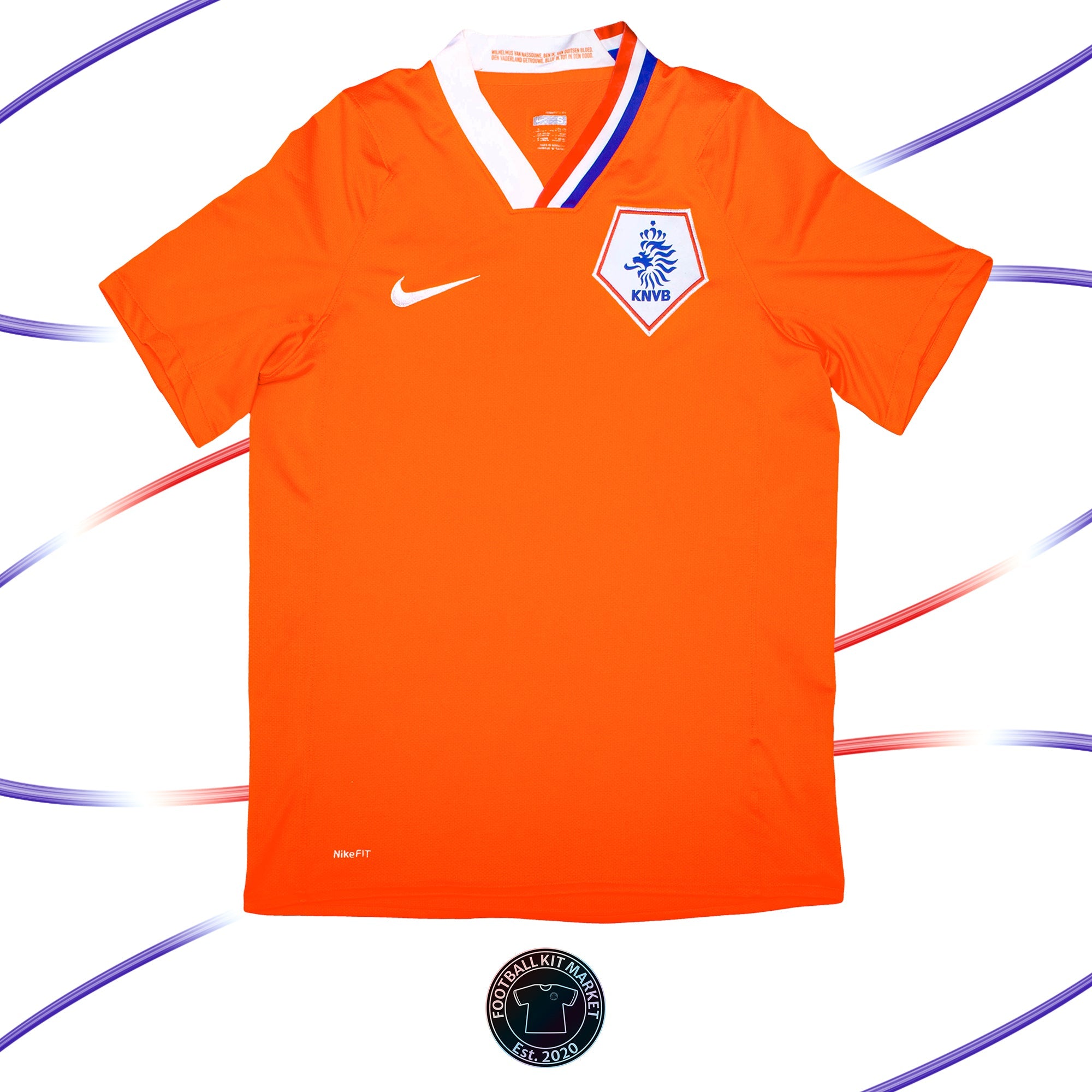 Genuine NETHERLANDS Home Shirt (2008-2010) - NIKE (S) - Product Image from Football Kit Market