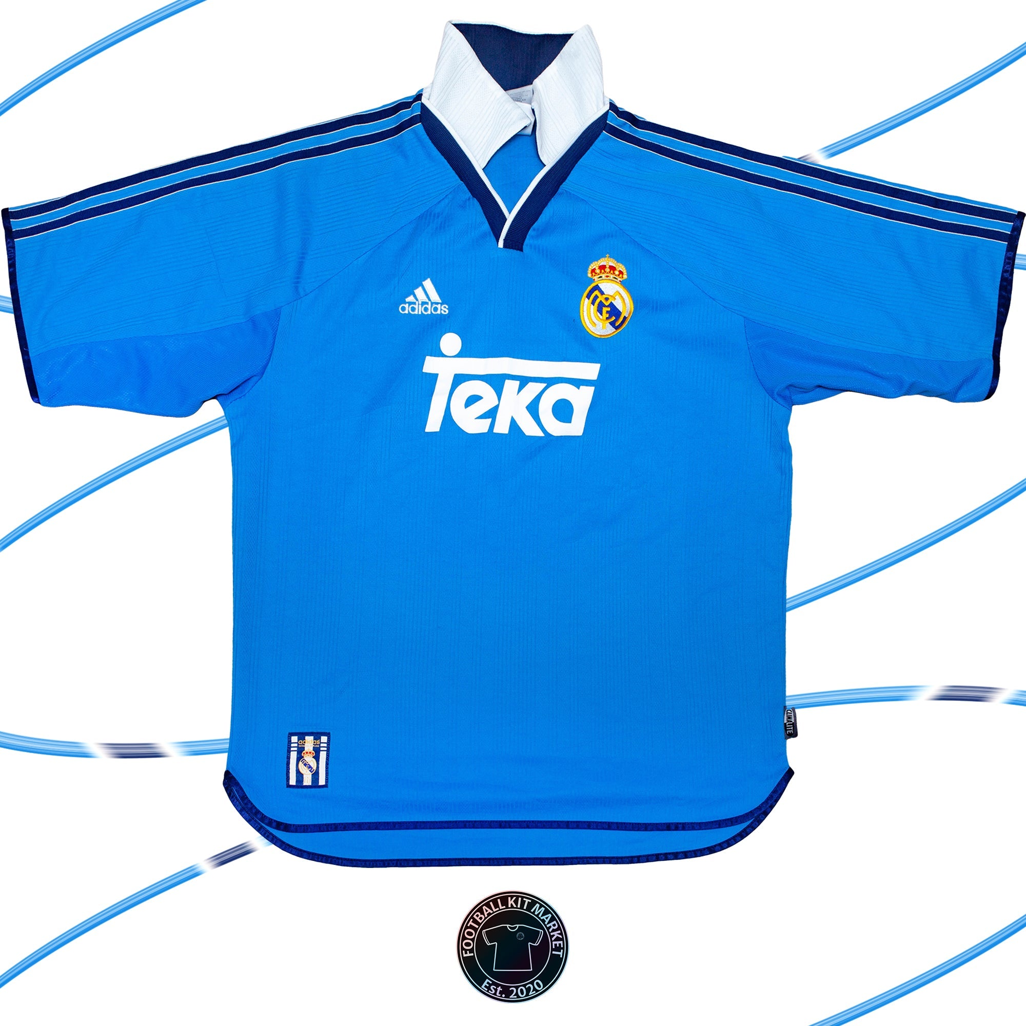 Genuine REAL MADRID 3rd (1999-2000) - ADIDAS (L) - Product Image from Football Kit Market