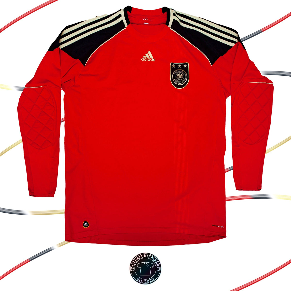 Genuine GERMANY Goalkeeper Shirt (2010-2012) - ADIDAS (XL) - Product Image from Football Kit Market