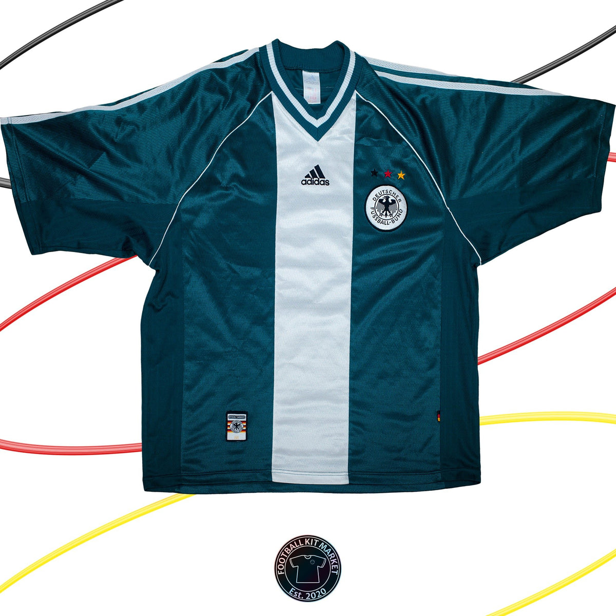Genuine GERMANY Away (1998-2000) - ADIDAS (XXL) - Product Image from Football Kit Market