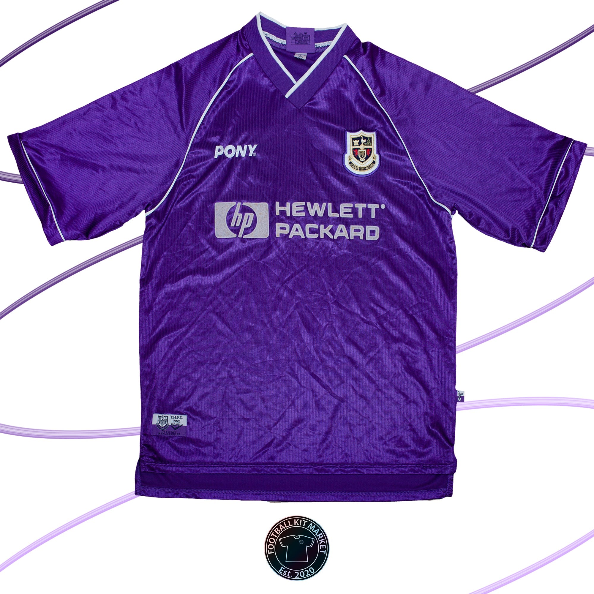 Genuine TOTTENHAM HOTSPUR Away Shirt (1998-1999) - PONY (L) - Product Image from Football Kit Market