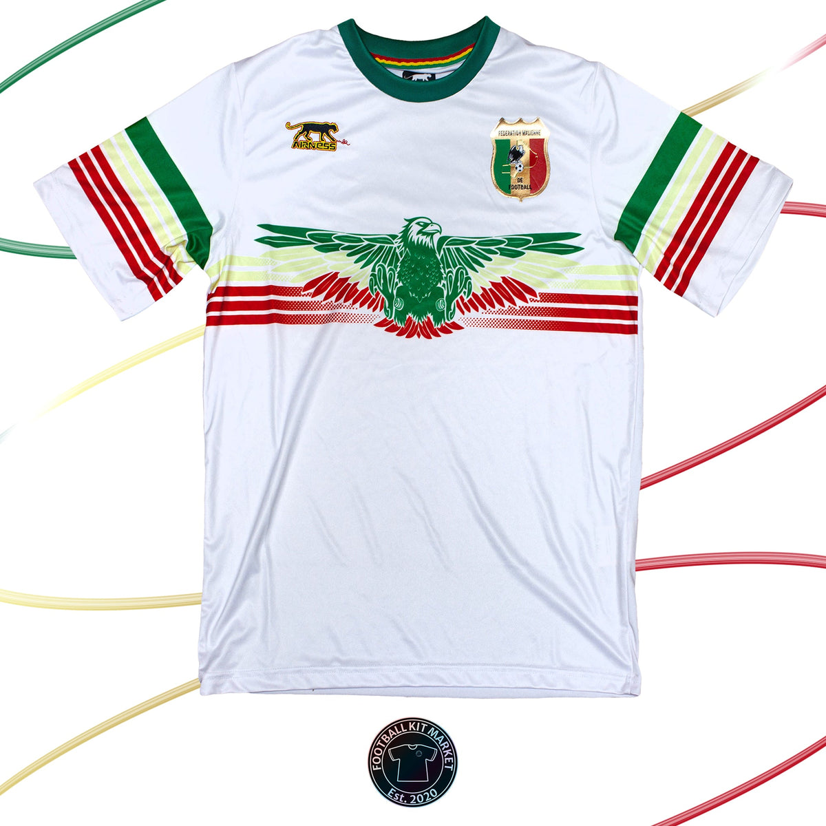 Genuine MALI Away Shirt (2018) - AIRNESS (S) - Product Image from Football Kit Market