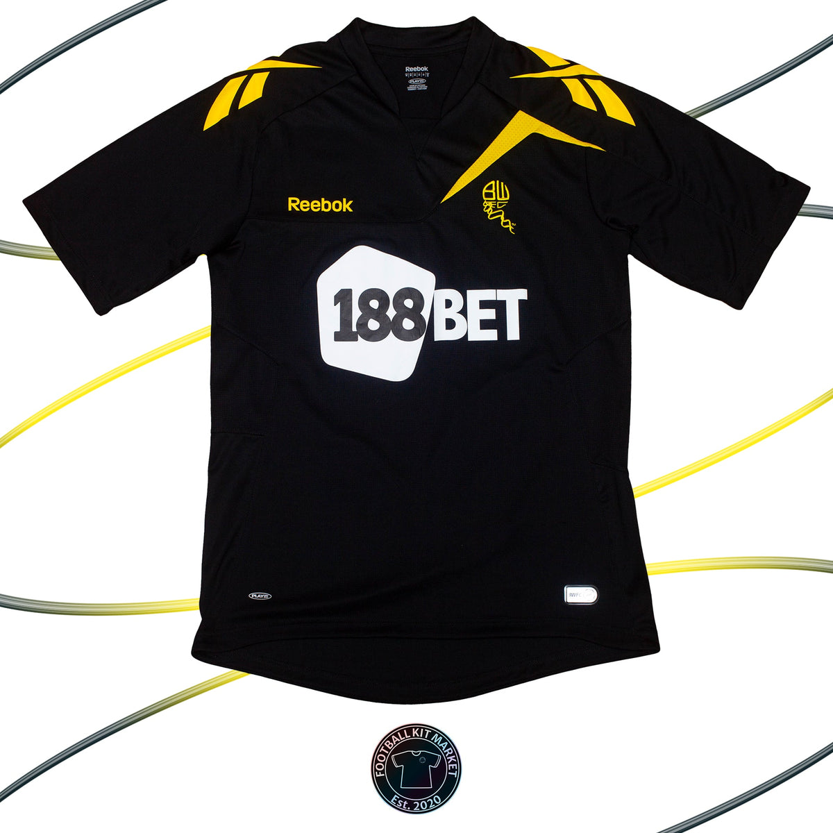 Genuine BOLTON WANDERERS Away Shirt (2011-2012) - REEBOK (M) - Product Image from Football Kit Market