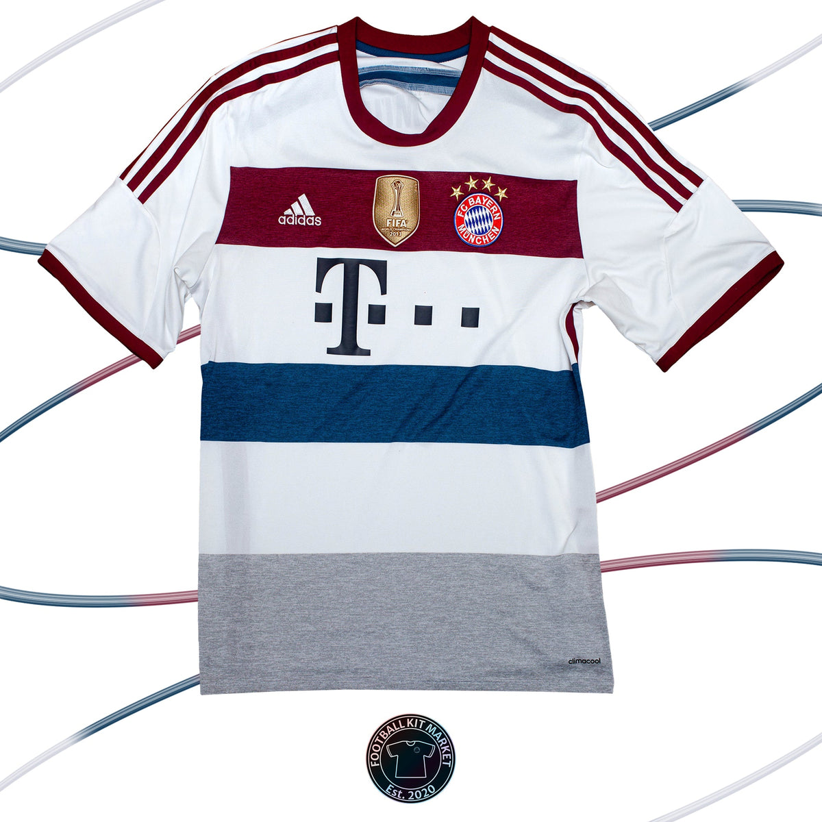 Genuine BAYERN MUNICH Away Shirt (2014-2015) - ADIDAS (XL) - Product Image from Football Kit Market