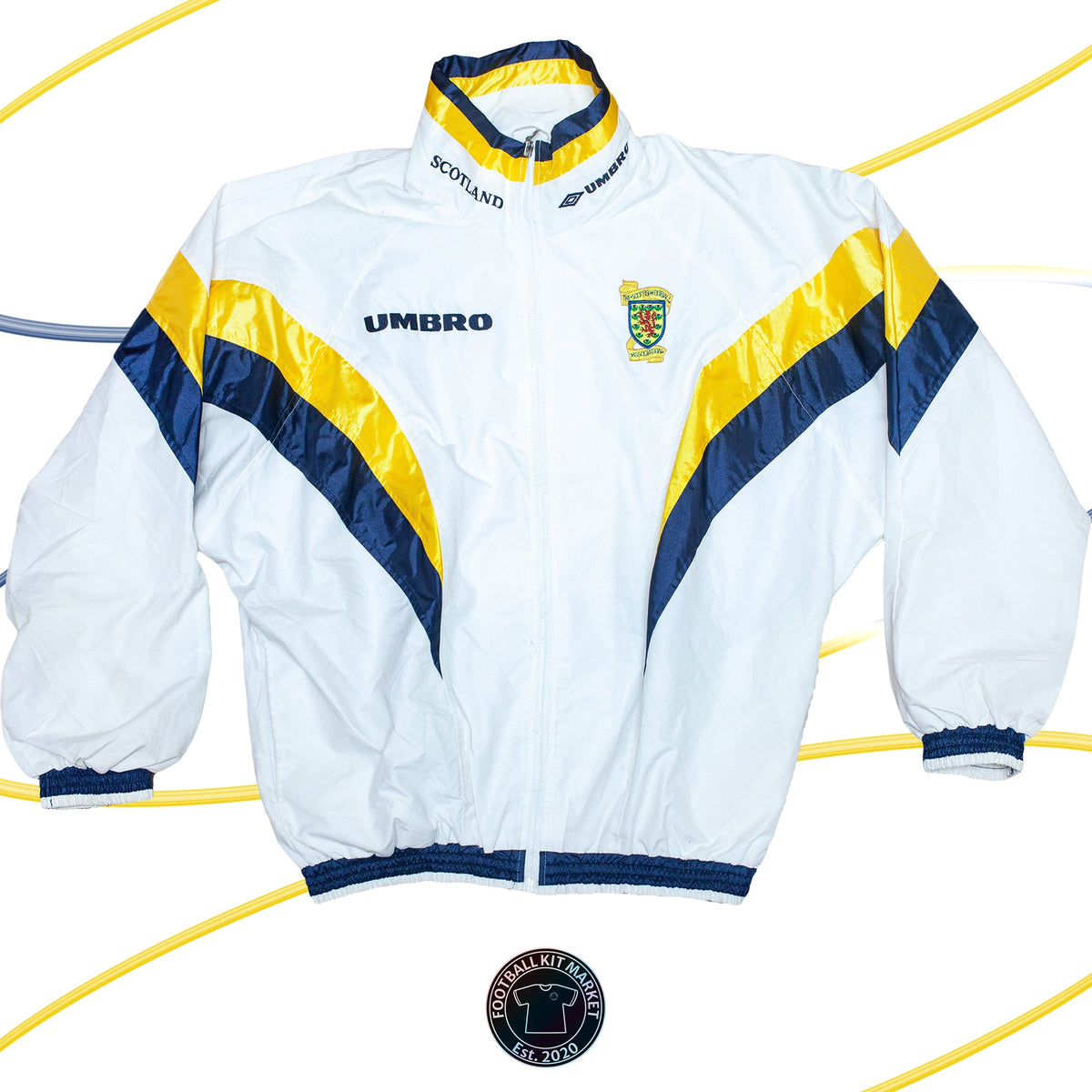 Genuine SCOTLAND Jacket (1998-2000) - UMBRO (M) - Product Image from Football Kit Market