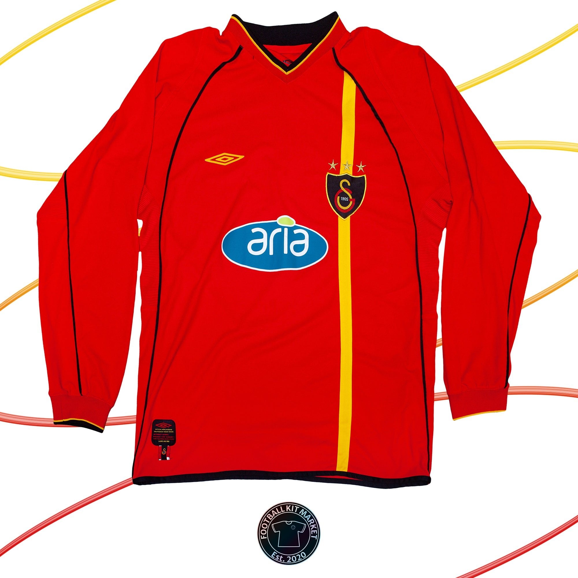 Genuine GALATASARAY Away Shirt (2002-2003) - UMBRO (XL) - Product Image from Football Kit Market