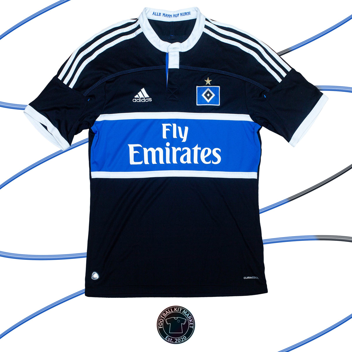 Genuine HAMBURGER SV Away Shirt (2011-2012) - ADIDAS (M) - Product Image from Football Kit Market