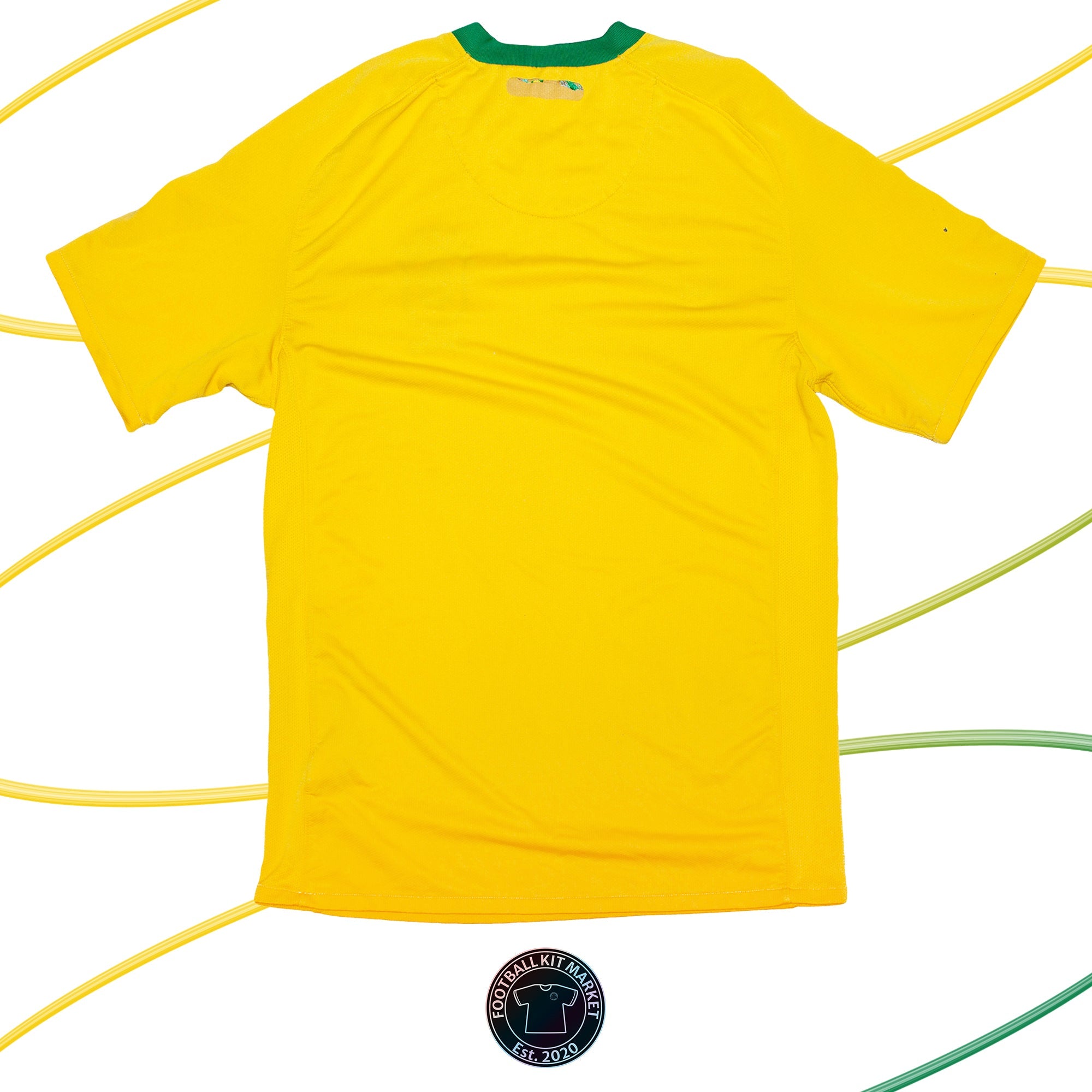 Genuine BRAZIL Home Shirt (2010-2011) - NIKE (M) - Product Image from Football Kit Market