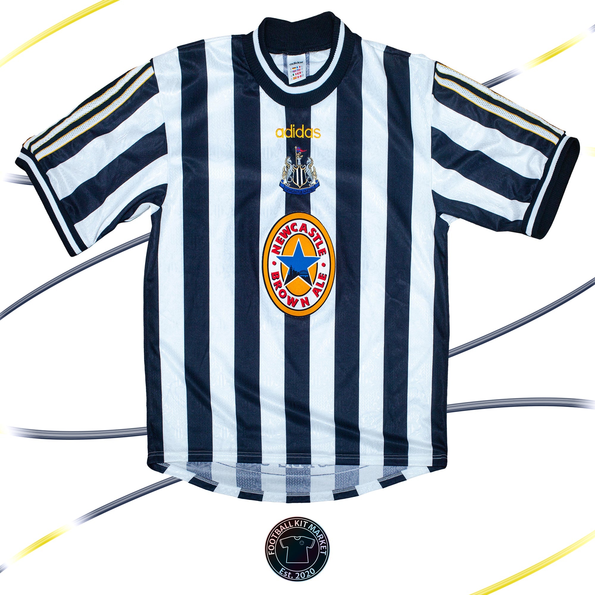 Genuine NEWCASTLE UNITED Home (1997-1998) - ADIDAS (XL) - Product Image from Football Kit Market