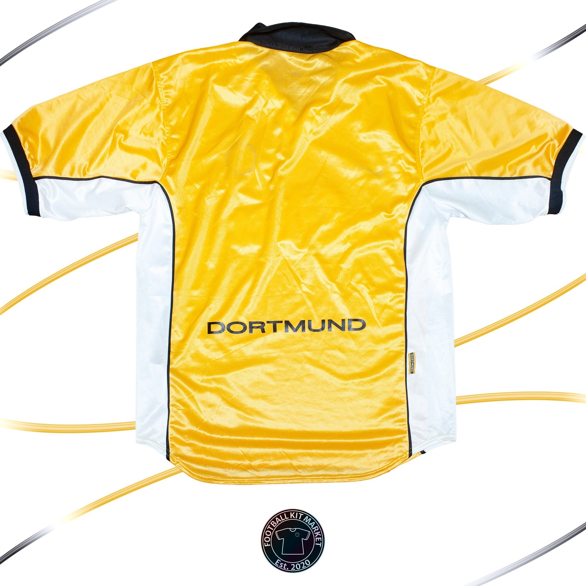 Genuine BORUSSIA DORTMUND Home Shirt (1998-2000) - NIKE (XL) - Product Image from Football Kit Market