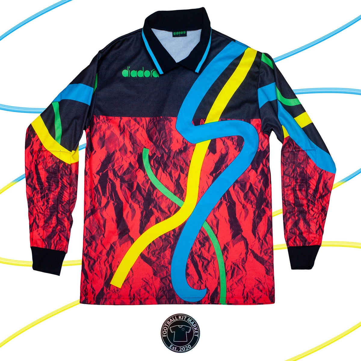 Genuine TEMPLATE Goalkeeper Shirt - DIADORA (XL) - Product Image from Football Kit Market