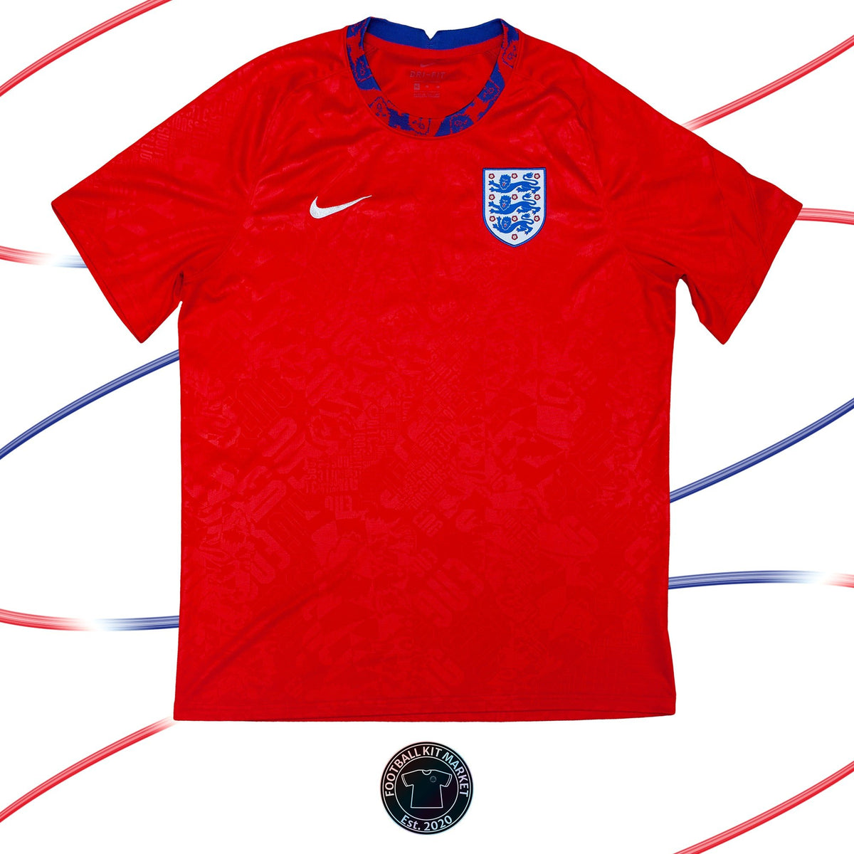 Genuine ENGLAND Pre-Match Shirt (2020-2021) - NIKE (XL) - Product Image from Football Kit Market