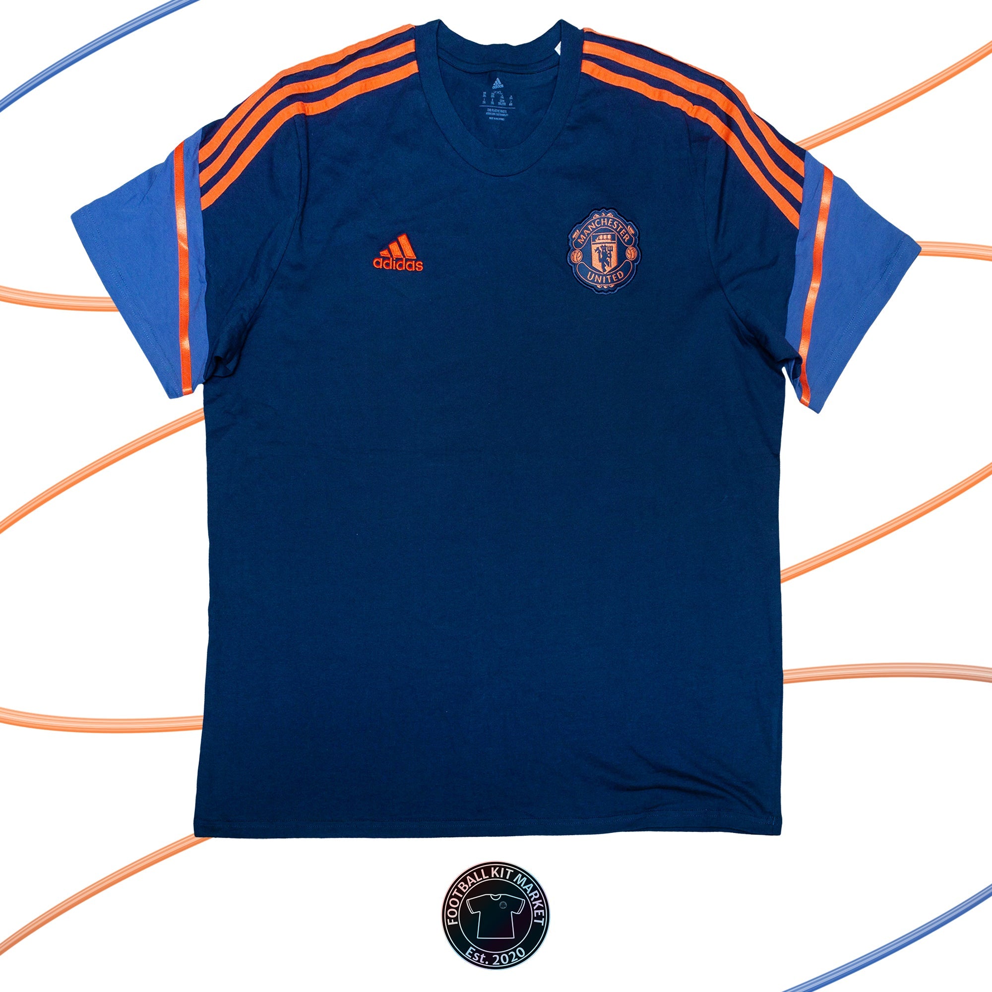 Genuine MANCHESTER UNITED Training Shirt (2022) - ADIDAS (XXL) - Product Image from Football Kit Market