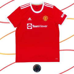 Genuine MANCHESTER UNITED Home Shirt (2021-2022) - ADIDAS (XXL) - Product Image from Football Kit Market