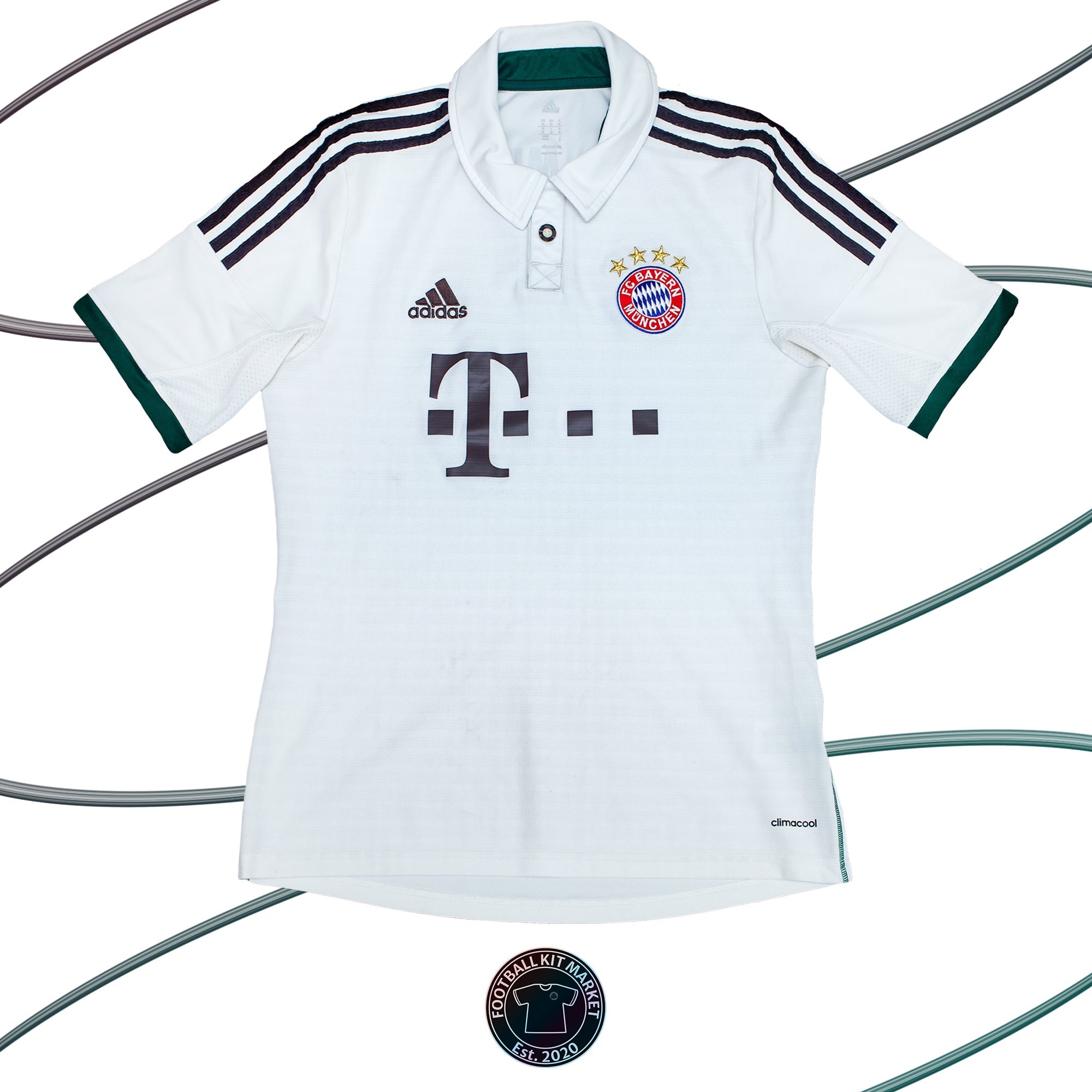 Genuine BAYERN MUNICH Away Shirt (2013-2014) - ADIDAS (M) - Product Image from Football Kit Market
