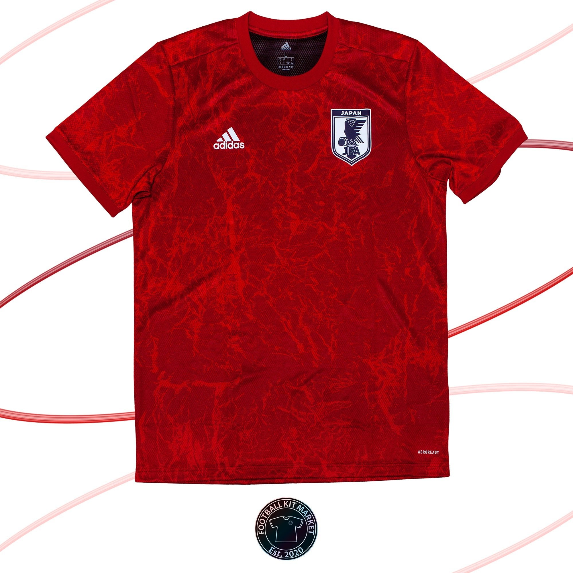 Genuine JAPAN Pre-Match (2019-2020) - ADIDAS (L) - Product Image from Football Kit Market