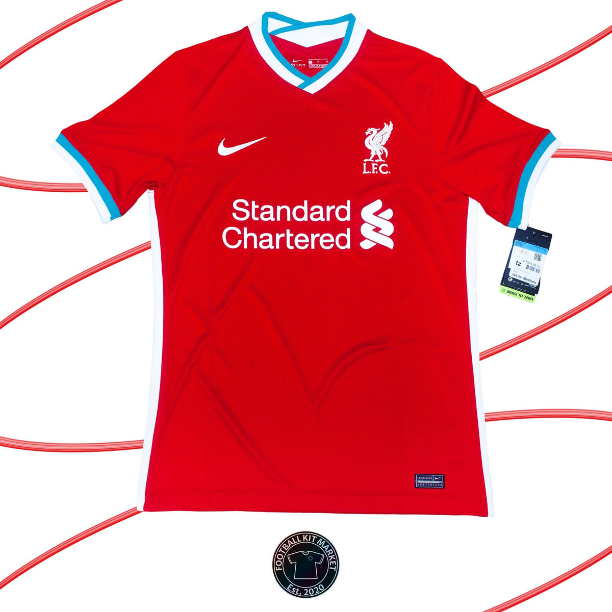 Genuine LIVERPOOL Home (2020-2021) - NIKE (M) - Product Image from Football Kit Market