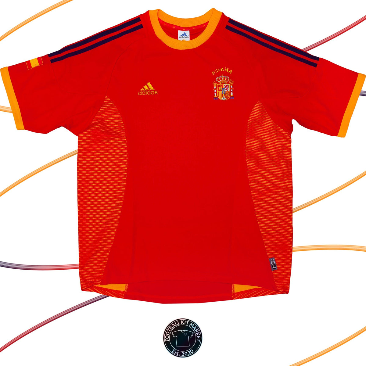 Genuine SPAIN Home (2002-2003) - ADIDAS (L) - Product Image from Football Kit Market