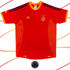 Genuine SPAIN Home Shirt (2002-2003) - ADIDAS (M) - Product Image from Football Kit Market