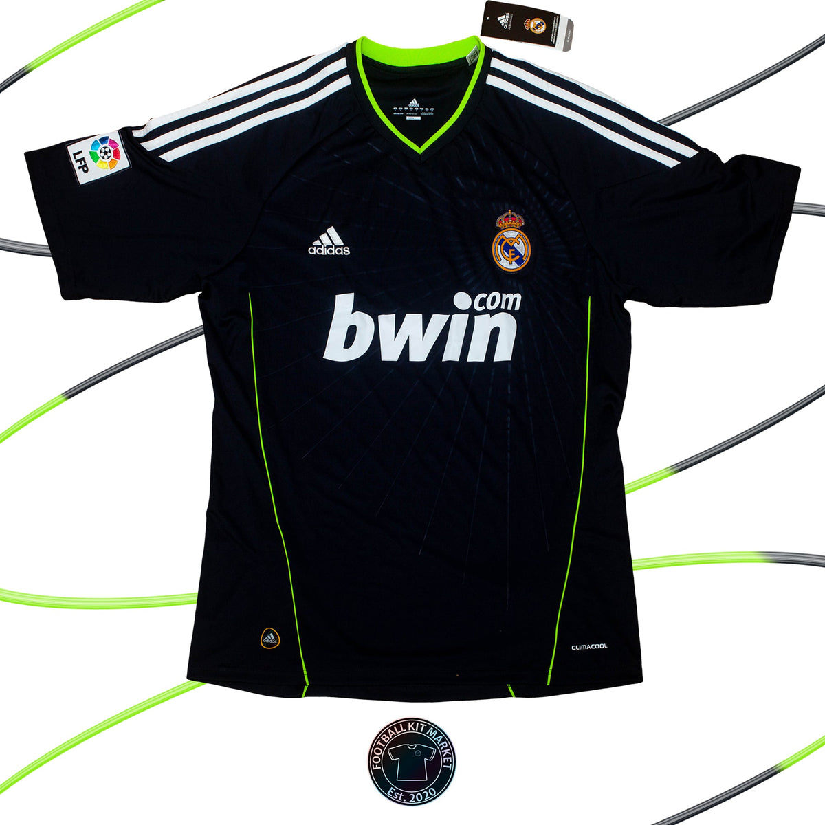 Genuine REAL MADRID Away Shirt (2010-2011) - ADIDAS (L) - Product Image from Football Kit Market