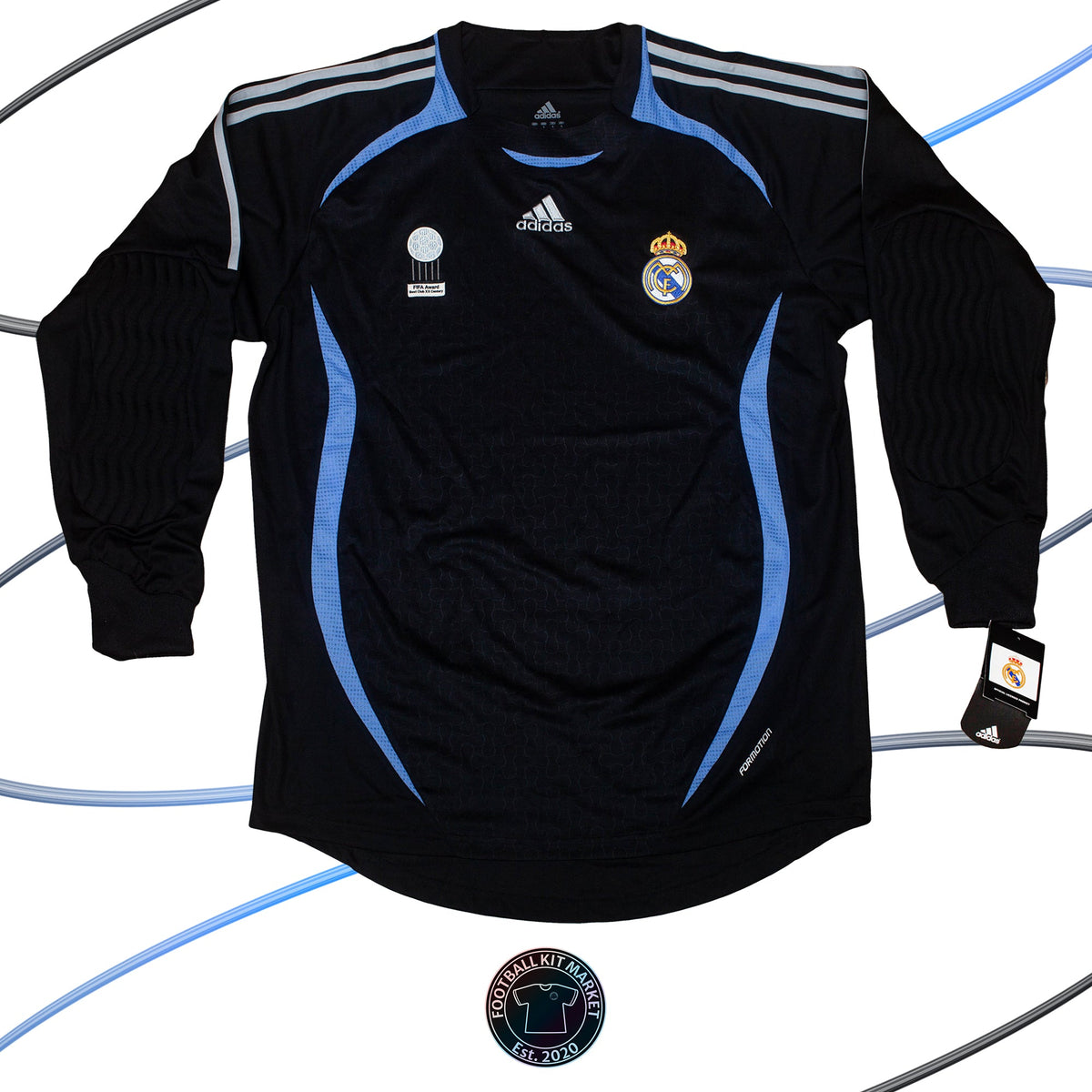 Genuine REAL MADRID Goalkeeper (2006-2007) - ADIDAS (L) - Product Image from Football Kit Market