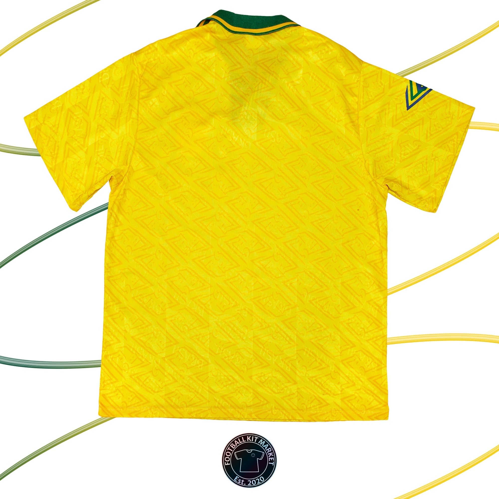 Genuine BRAZIL Home (1991-1993) - UMBRO (XL) - Product Image from Football Kit Market