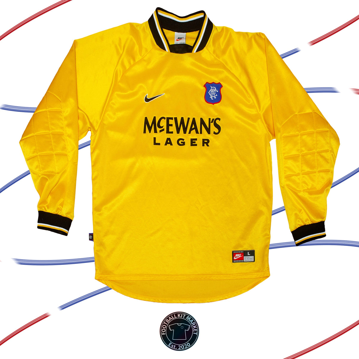 Genuine RANGERS Goalkeeper (1997-1998) - NIKE (L) - Product Image from Football Kit Market