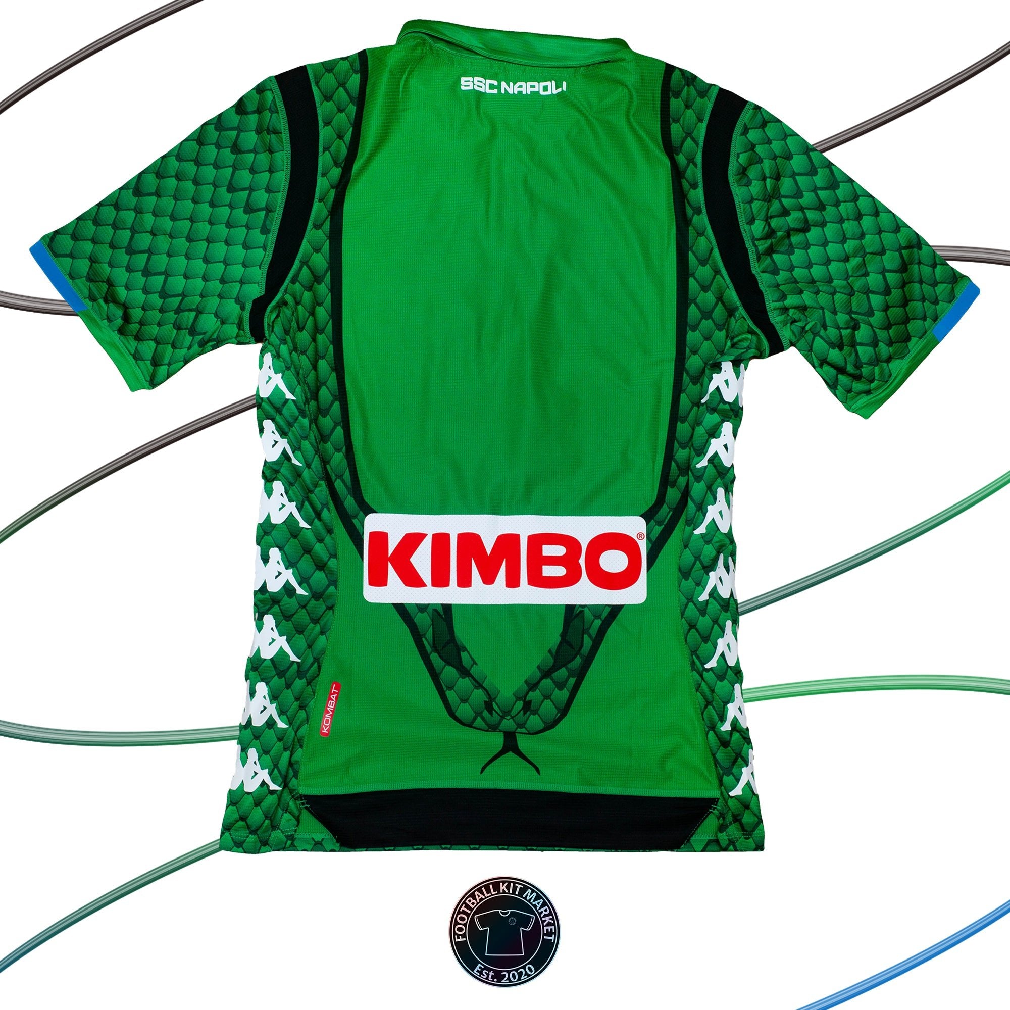 Genuine NAPOLI Goalkeeper (2018-2019) - KAPPA (L) - Product Image from Football Kit Market