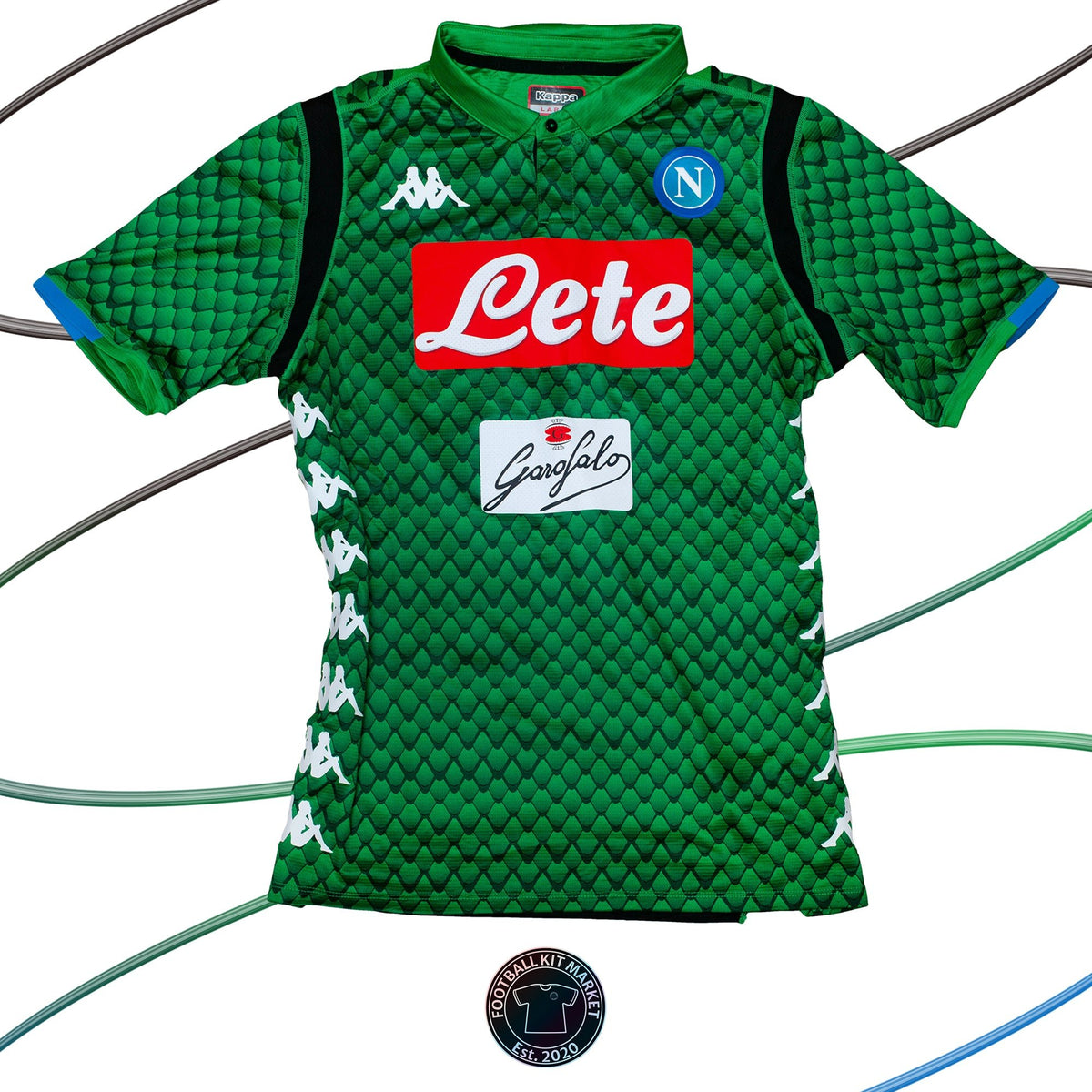 Genuine NAPOLI Goalkeeper (2018-2019) - KAPPA (L) - Product Image from Football Kit Market