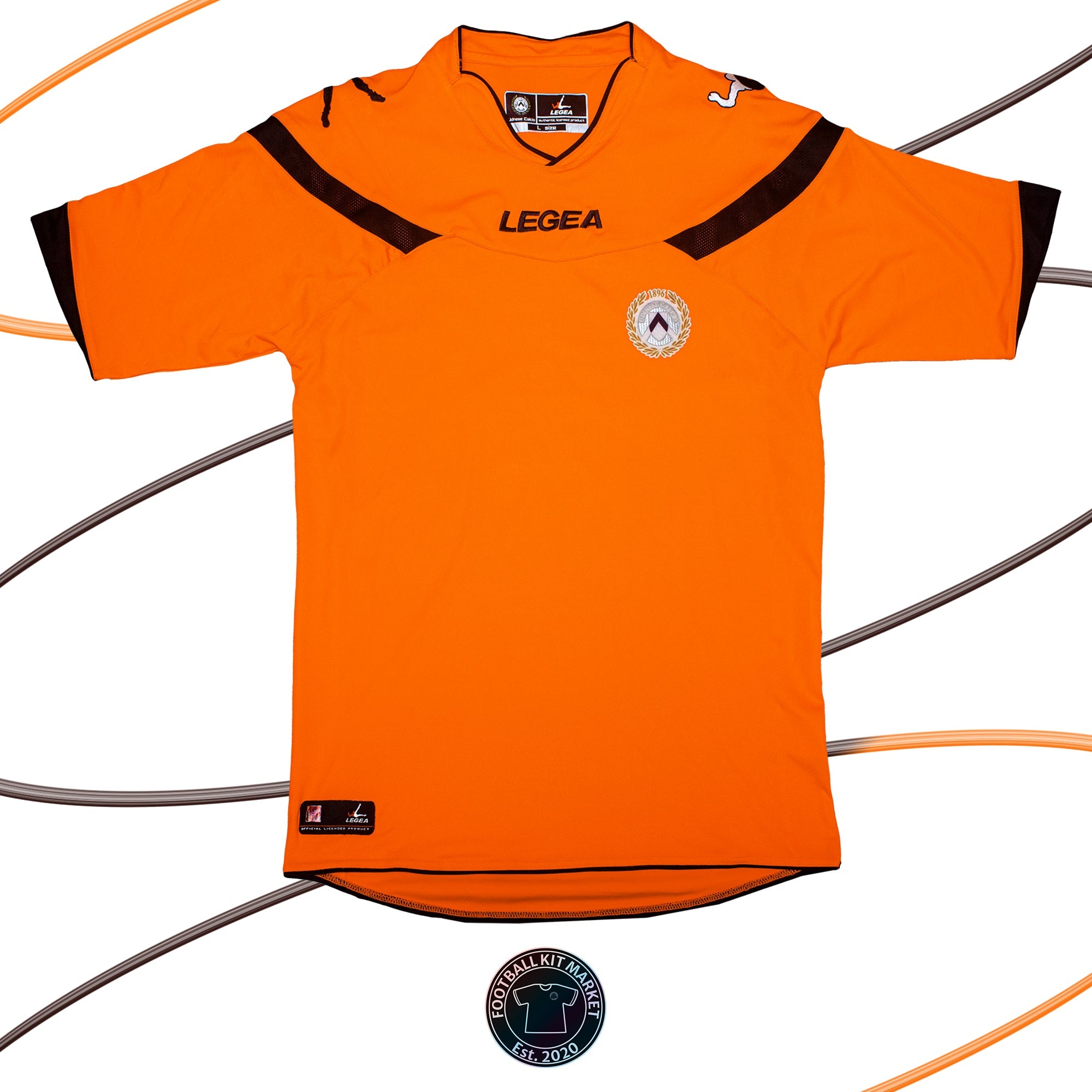 Genuine UDINESE Away Shirt (2011-2012) - LEGEA (L) - Product Image from Football Kit Market