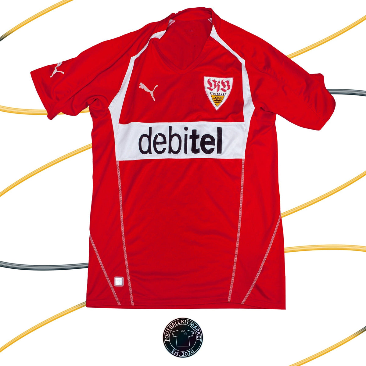 Genuine STUTTGART Away Shirt (2004-2005) - PUMA (L) - Product Image from Football Kit Market